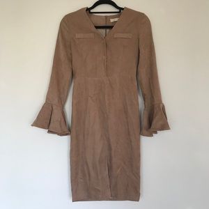 Marked Queen Faux Suede Dress